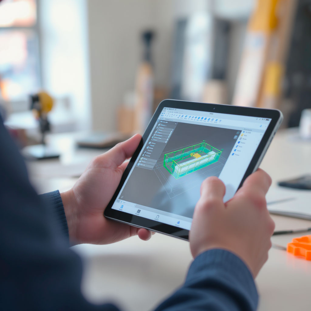 Engenheiro civil em Rondonópolis analisando instalação de painéis solares residenciais